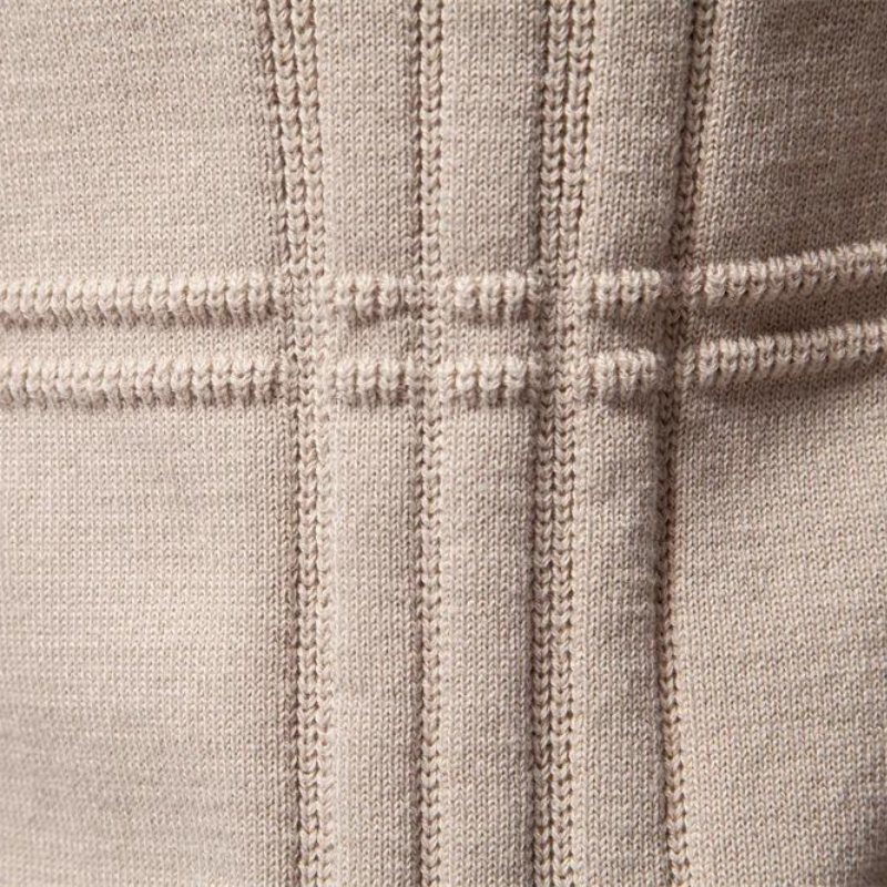 Solomon | Cotton Men's Sweater with Stripe Design