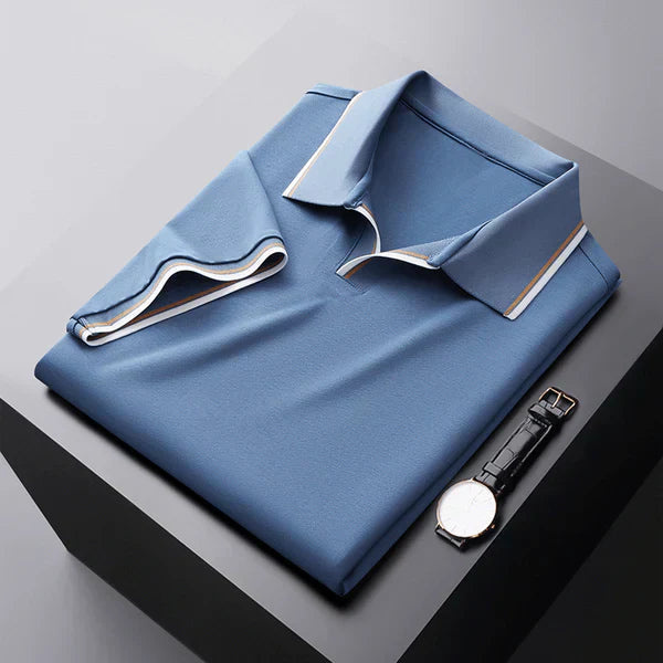 Larry | Luxury Short Sleeve Polo