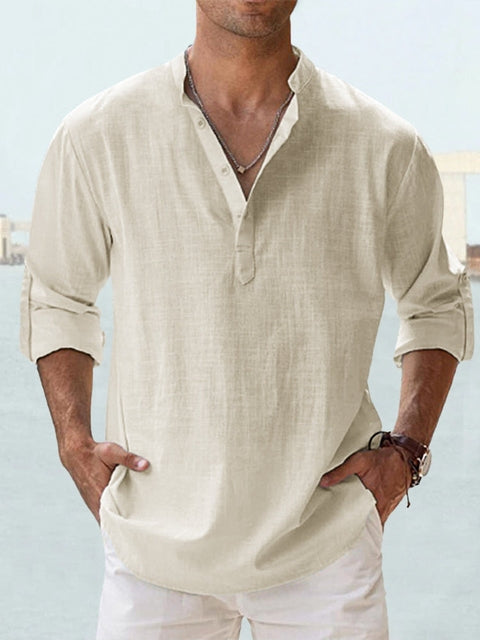 Elijah | Breathable Linen Shirt
