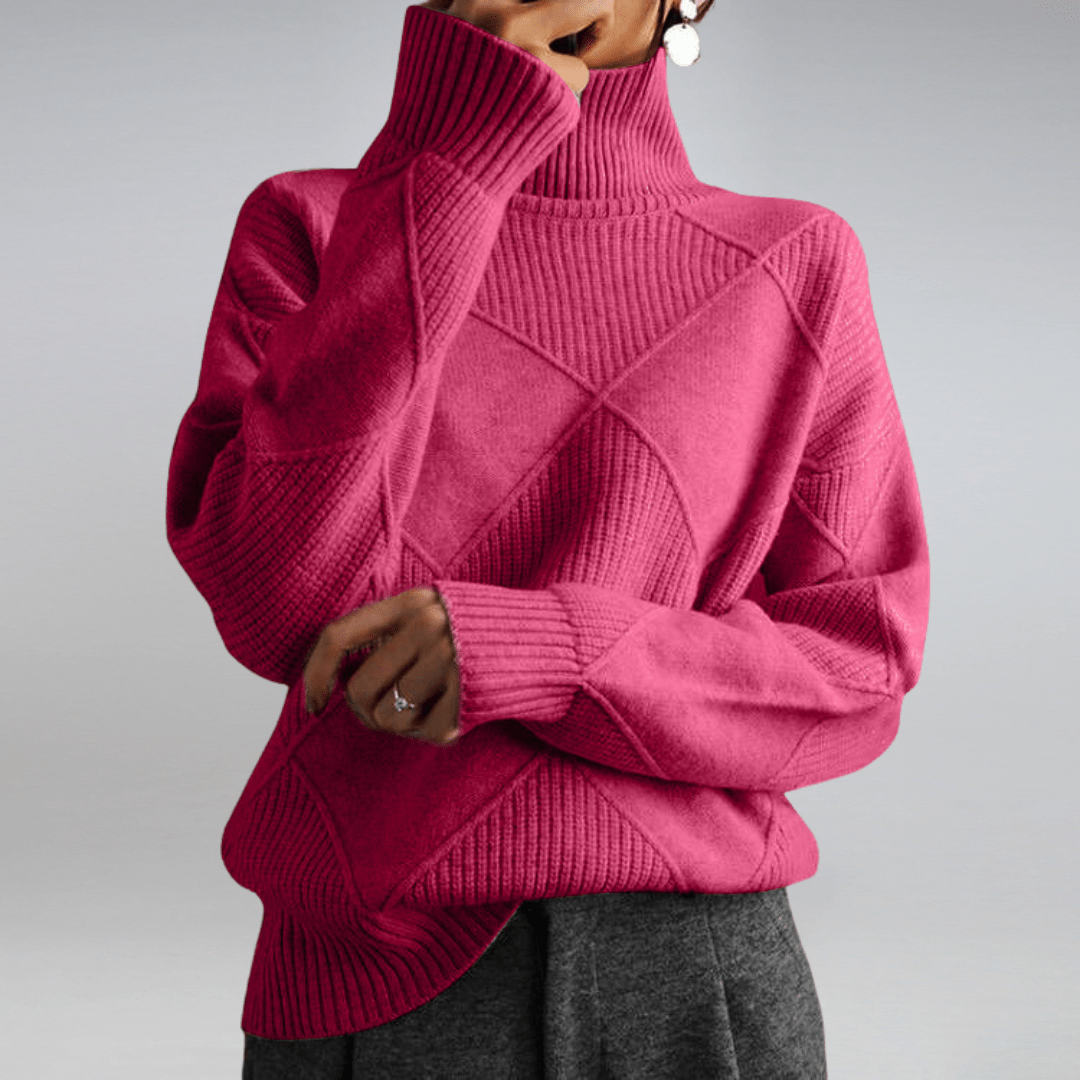 Aubrey | Soft turtleneck sweater