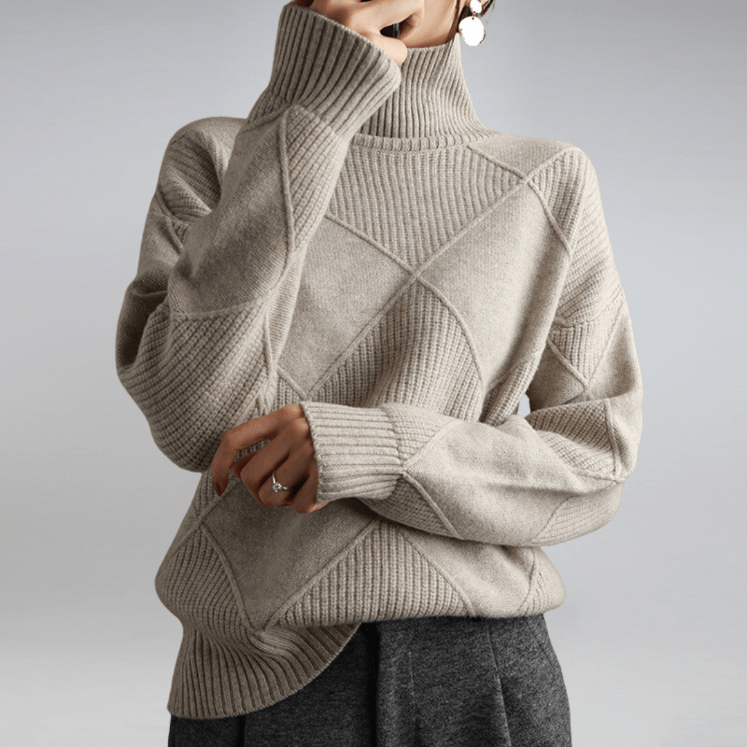 Aubrey | Soft turtleneck sweater