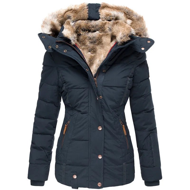 Mary | Warm Winter Coat with Fur Lining