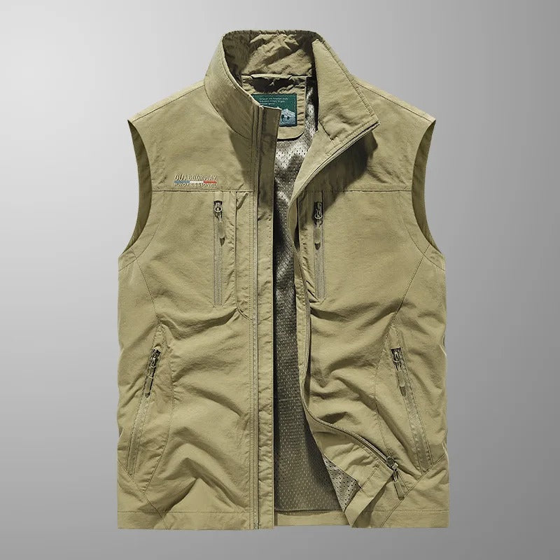 Raymond | Breathable Vest with Many Pockets for Outdoor Activities