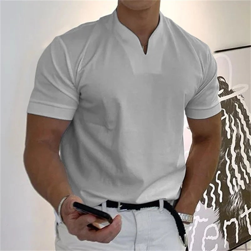 Lucas | Short Sleeve T-Shirt with V-Neck