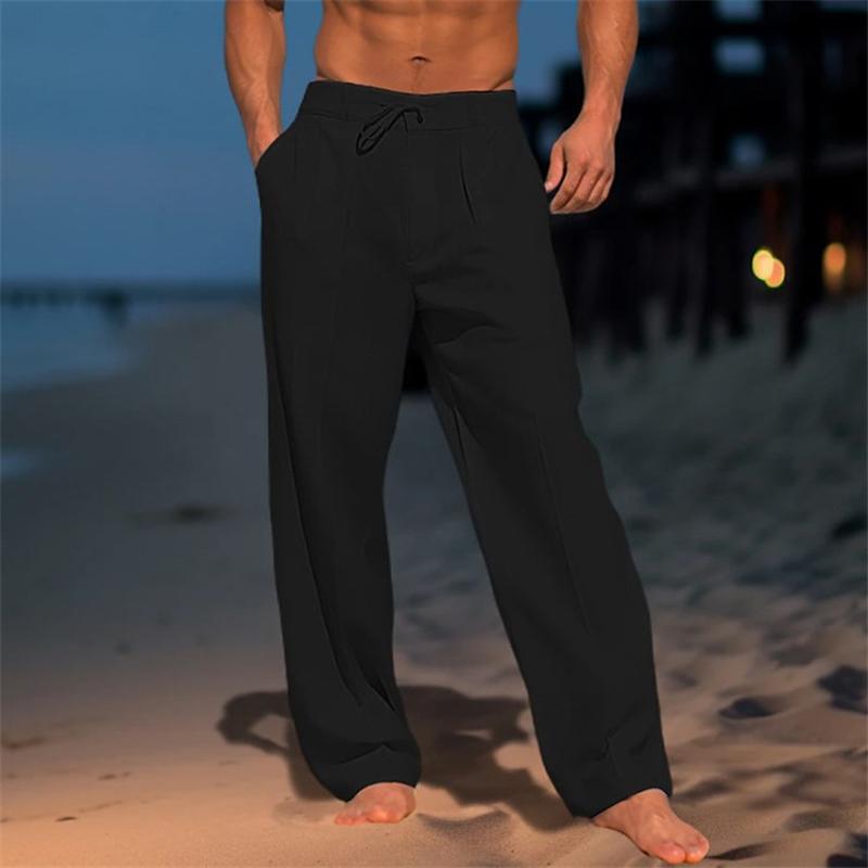 Oliver | Plain Linen Pants
