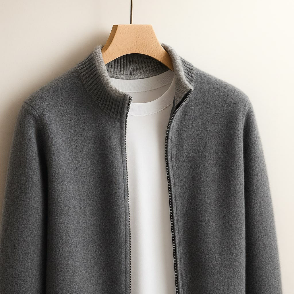 Kendrick | ELEGANT WOOL ZIP JACKET