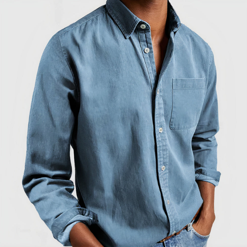Scott | Versatile Cotton Shirt for Summer