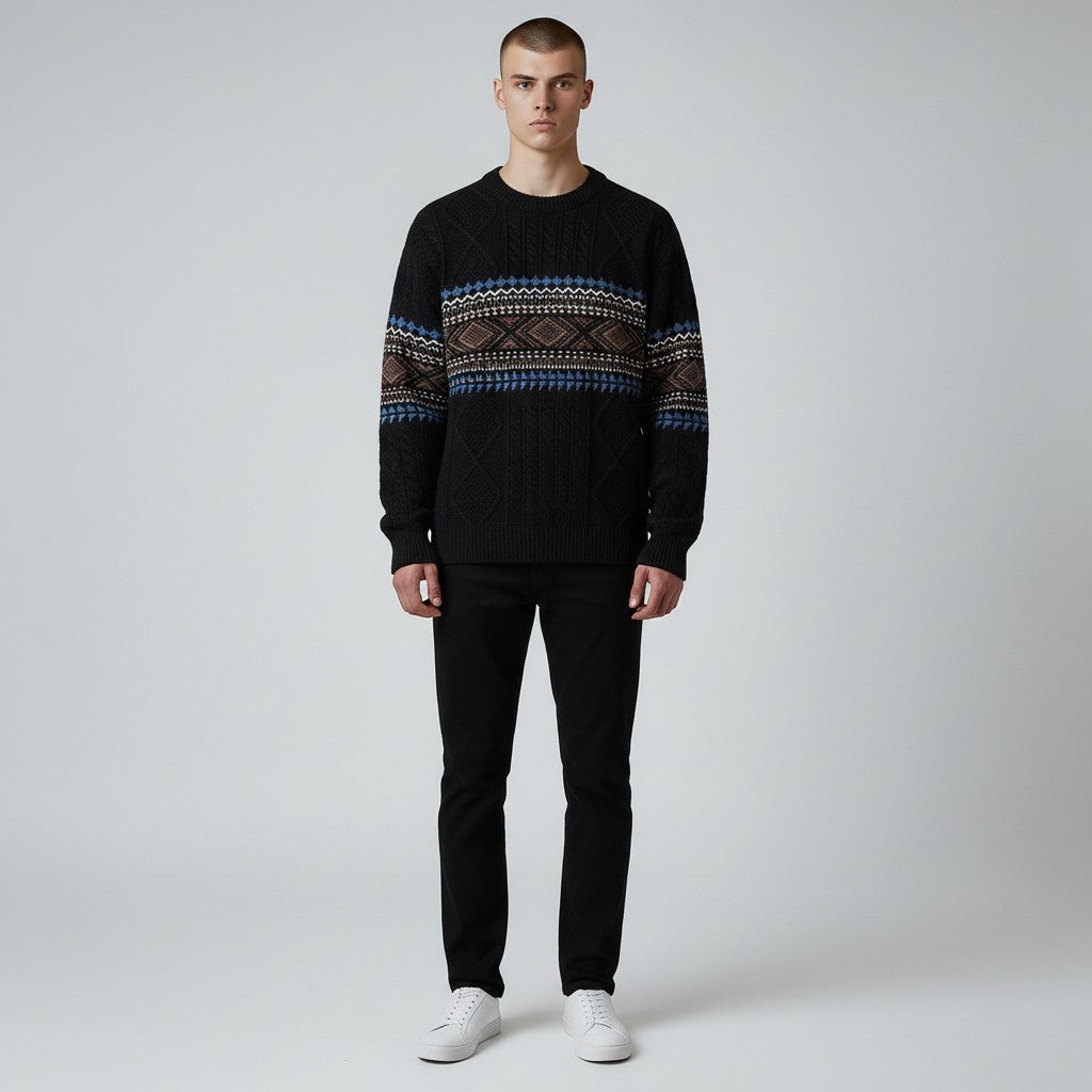 Alfred | NORDIC KNIT SWEATER FOR MEN