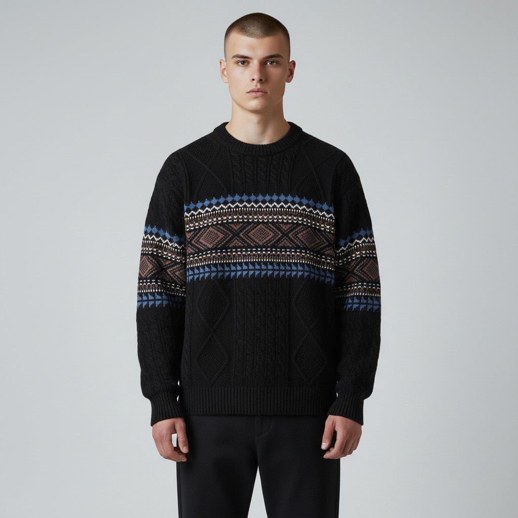 Alfred | NORDIC KNIT SWEATER FOR MEN
