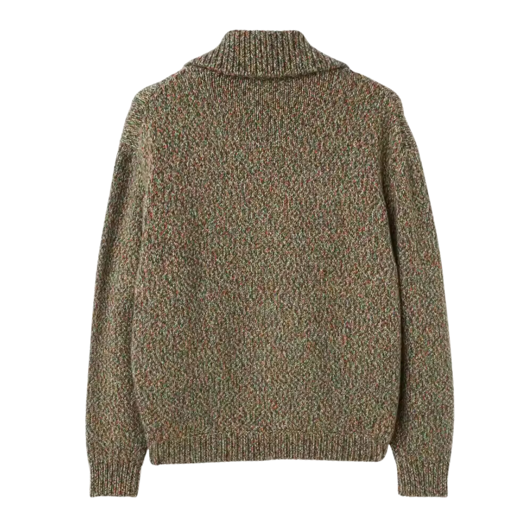 Joshua | Zip-Up Bomber in Alpaca Wool