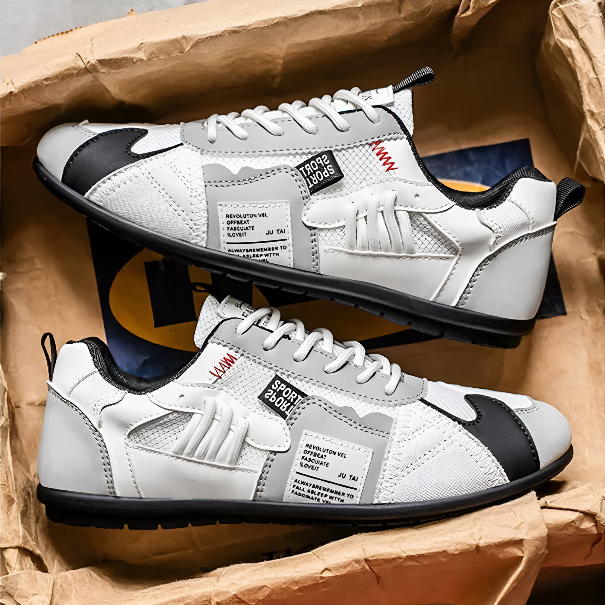 Fletcher | Comfort Lace-Up Sneakers